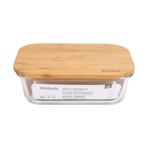 Brabantia Zdjela staklena sa bambus poklopcem 660ml 569713 Slike