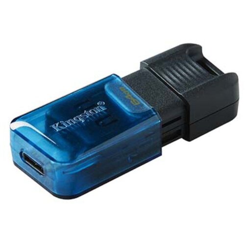 Kingston USB C DISK 64GB DT80M, 3.2 Gen1, 200MB/s, drsni priključek DT80M/64GB Cene