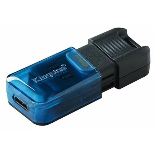 Kingston USB C DISK 64GB DT80M, 3.2 Gen1, 200MB/s, drsni priključek DT80M/64GB
