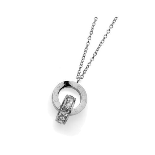 Oliver Weber timeless steel lančić sa swarovski kristalnim priveskom ( 11922 ) Cene