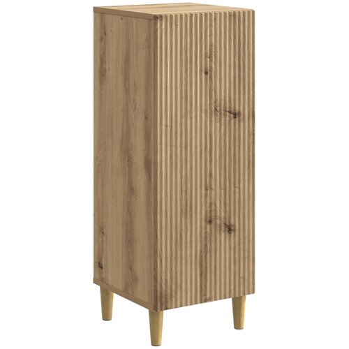 vidaXL Strani šal Artisan hrast 33 x 34,5 x 90 cm Inženirski les, (5000217590) Cene