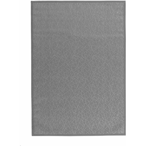 Casa Selección Svetlo siva preproga iz PVC-ja 140x200 cm Geo Silver –