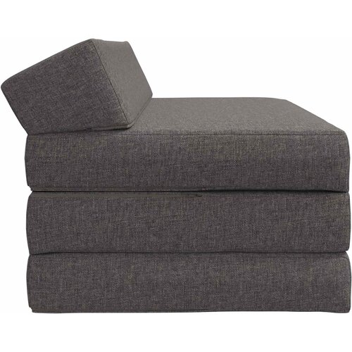 SOFA na razvlačenje Svjetlosiva 120 x 60 x 49 cm Tkanina Slike