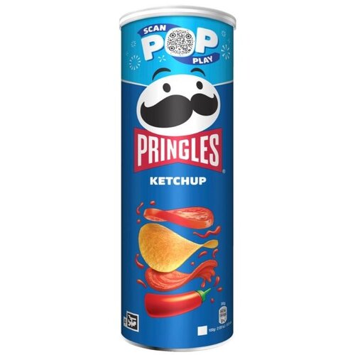 Pringles Čips, Kečap, 165g Slike