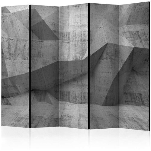  Paravan u 5 dijelova - Concrete Geometry II [Room Dividers] 225x172 Cijene