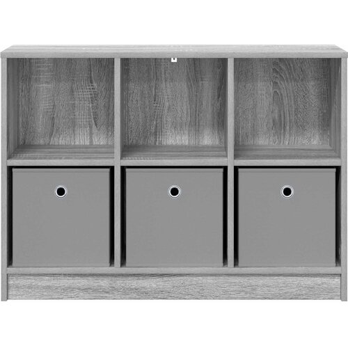  Kreveta s ladicama Siva Sonoma 88,5 x 27,5 x 63,5 cm Slike
