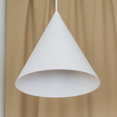  Visilica na sajli ETNA II, 1xE27/15W/230V, prečnik 25 cm, bela Slike