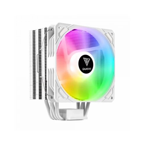 Gamdias CPU Cooler Boreas E1-410WH RGB(1700/2011/1151/1150/1155/1156/1200/AM4/AM3+/AM3/AM2+/AM2) Slike