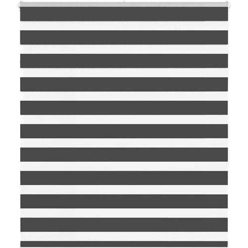 vidaXL idaXL Zebra senčilo črna 130x150 cm tkanina širina 125,9 cm poliester Cene