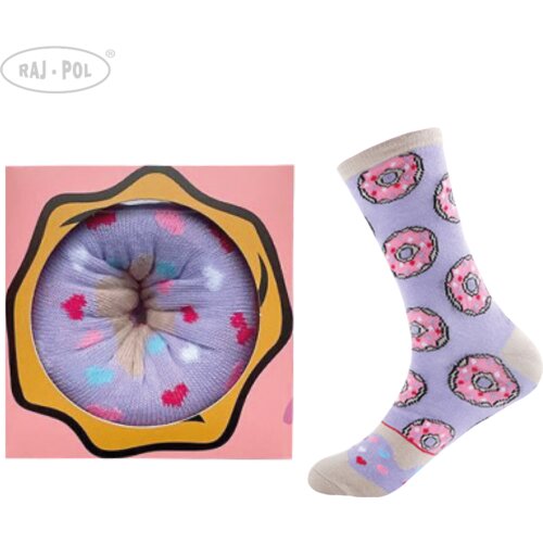 Raj-Pol Woman's Socks Donut 1 Slike