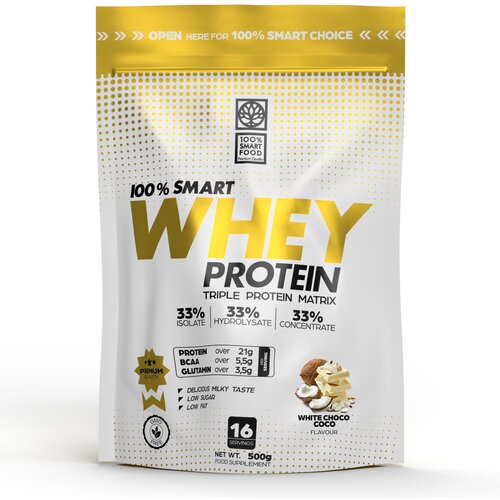 100% Smart Whey Protein - 500 g - Dark Choco Coco Cijene