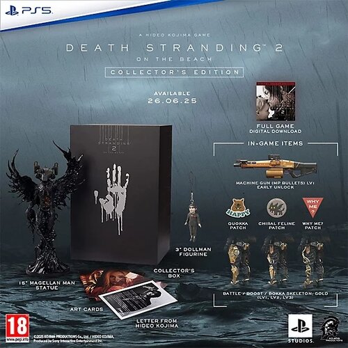 Sony PS5 Death Stranding 2 On the Beach Collectors Edition Cene