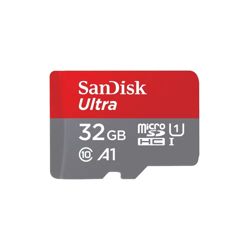 Sandisk SDHC MICRO 32GB ULTRA MOBILE, 120 MB/s, UHS-I C10, A1, adapter SDSQUA4-032G-GN6MA