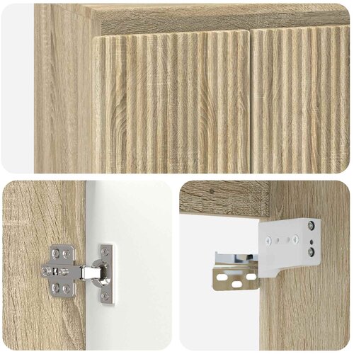  Umivaonik s policom Hrast sonoma 49,5 x 44,5 x 65 cm Slike
