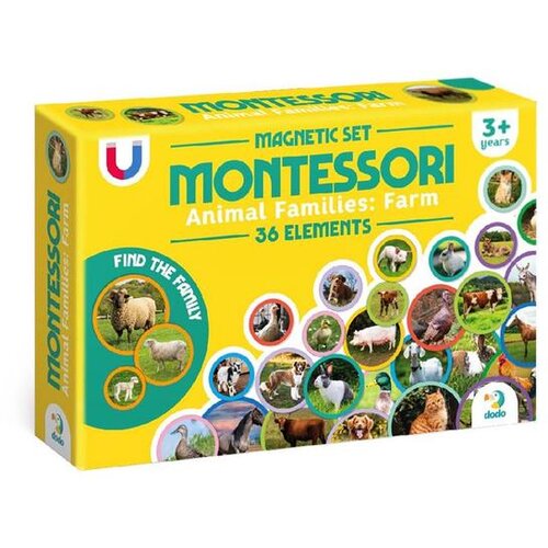  MAGNETNI SET MONTESSORI- ŽIVOTINJE NA FARMI Slike