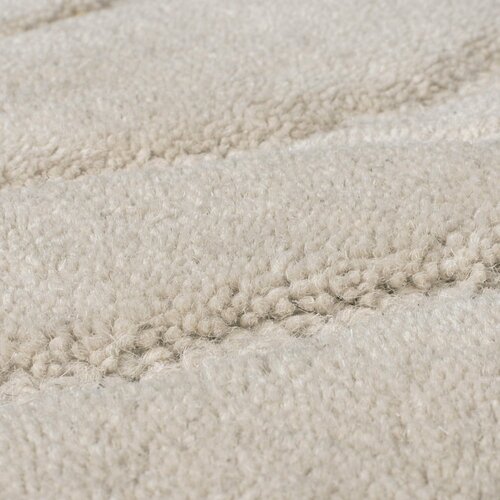 Flair Rugs kremno bel ročno tkan volnen tekač 60x230 cm mesmerise natural &amp;ndash; Slike