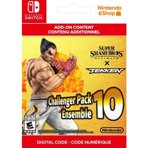  super smash bros. ultimate - challenger pack 10: kazuya (dlc) (switch) eshop key europe Cene
