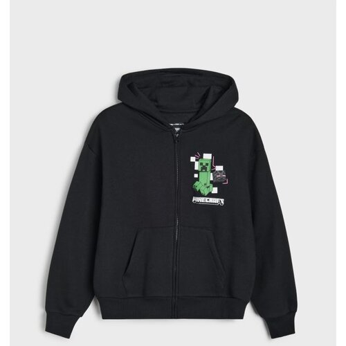 Sinsay Majica s kapuljačom na patentni zatvarač Minecraft Cijene