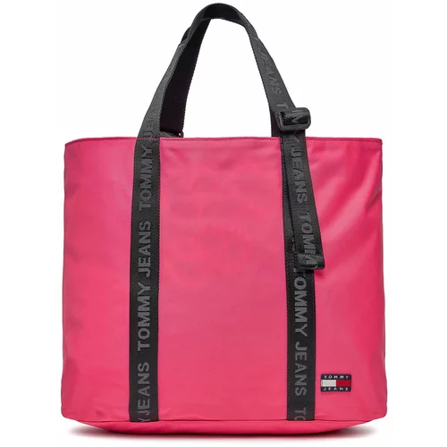 Tommy Jeans Ročna torba Tjw Essential Daily Tote AW0AW15819 Pink Alert THW
