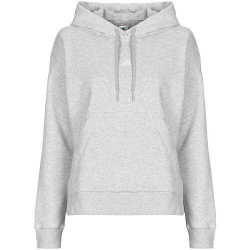 Adidas Puloverji Essentials Small Logo Feel Cozy Hoodie Siva Slike