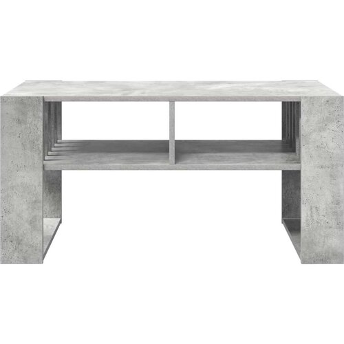  Stolić za kavu Betonski sivi 92 x 49 5 x 45 cm Konstruirano drvo Slike