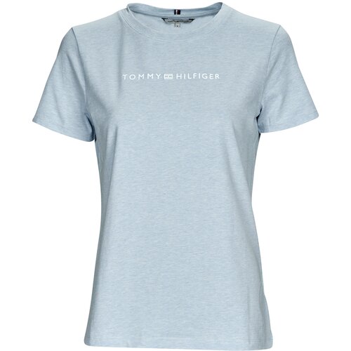 Tommy Hilfiger REG FROSTED CORP LOGO C-NK SS Plava Slike