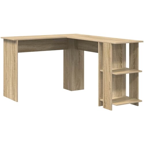 vidaXL Kotni&scaron;ka miza Sonoma hrast 140 x 113,5 x 75 cm Konstruiran les, (5000098184) Cene