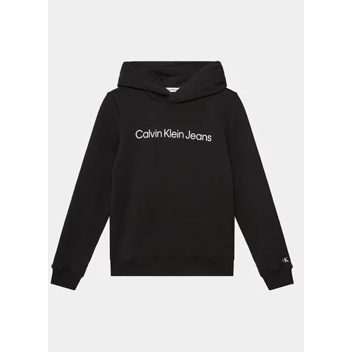 Calvin Klein Jeans Jopa Logo IU0IU00601 D Črna Regular Fit
