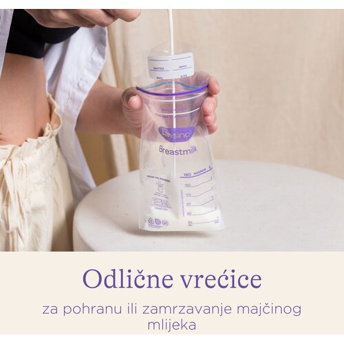 Lansinoh vrećice za pohranu izdojenog mlijeka - 25 kom Slike