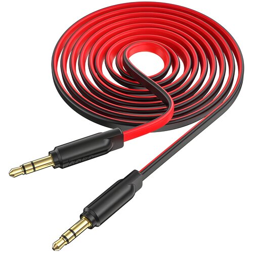 hoco. spojni kabel 3,5mm na 3,5mm 1m - Crna / Crvena Cijene