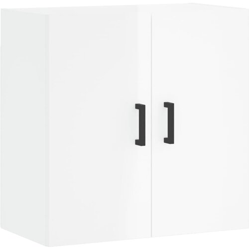Maison Chic Stenska omarica - Zidna omarica visok sijaj bela 60x31x60 cm inženirski les iu807, (22063233) Cene