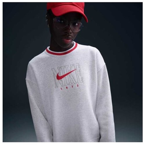 Nike W nsw phnx flc gx os lng crew Cene