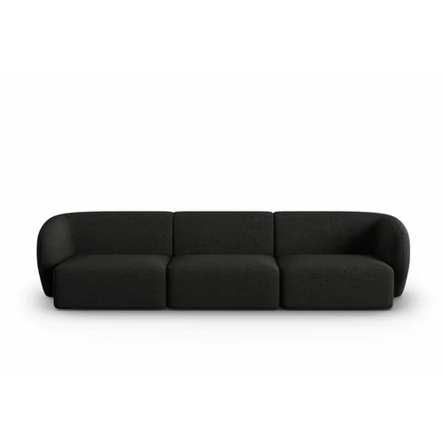 Micadoni Home Crna sofa 259 cm Shane –