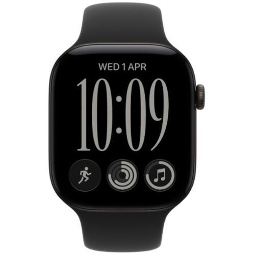 Apple WATCH S12 GPS 46mm BLACK ALUMINIUM CASE M_L Slike