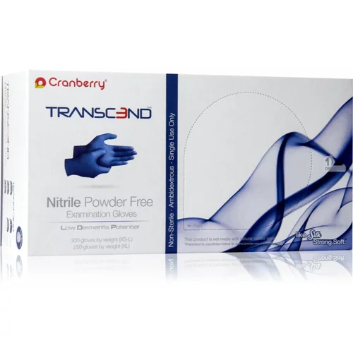 Cranberry Transcend Oil nitrilne rukavice bez pudera veličina S 300 kom