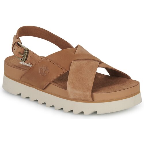 Timberland Sandali &amp;amp; Odprti čevlji SANTAMONICA SUNRISE XBAND Kostanjeva Slike