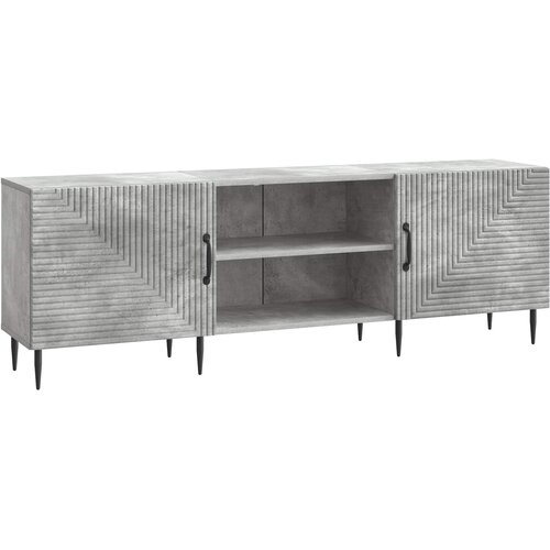 vidaXL TV omarica Betonsko siva 150 x 31 x 50 cm Inženirski les, (5000220591) Cene