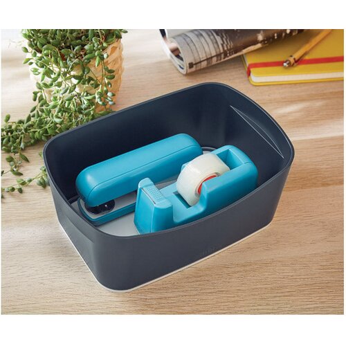  Stalak s trakom ljepljivom cosy leitz 53670061 plavi/bijeli blister Slike