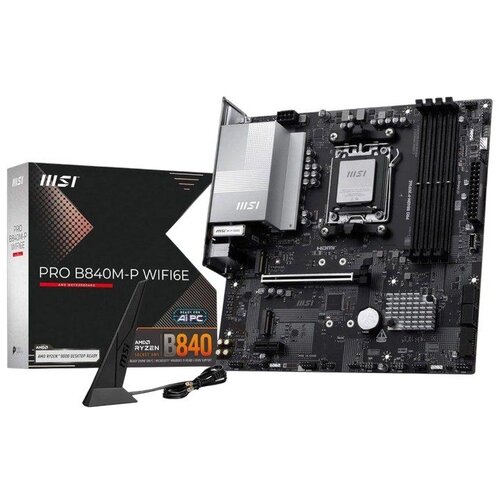MSI matična ploča pro B840M-P / wi-fi / bluetooth / rgb Cene