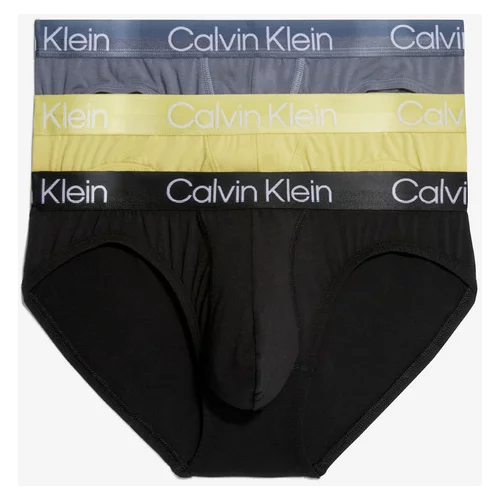 Calvin Klein Spodnjice 3 Piece Siva