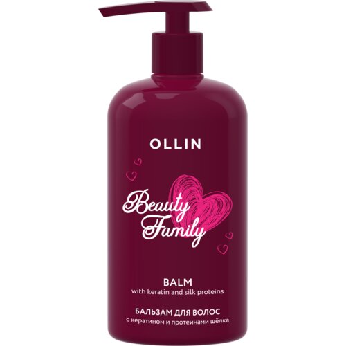 Ollin Professional Regenerator za kosu sa keratinom i proteinima svile Beauty Family Cene