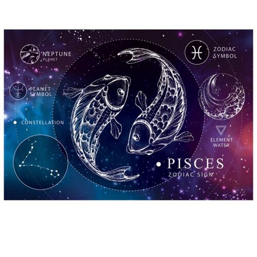  250 KOM ZODIAC 12 PISCES (RIBE) INTERDRUK * DO ISTEKA ZALIHA Slike