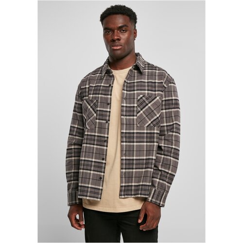 UC Men Boxy Kane Check Shirt grey/black Slike
