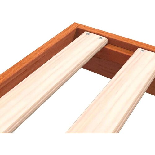 VidaXL Okvir kreveta vo&amp;scaron;tano smeđi 120 x 190 cm od masivne borovine Slike
