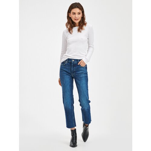 GAP Jeans straight high rise - Women Cene