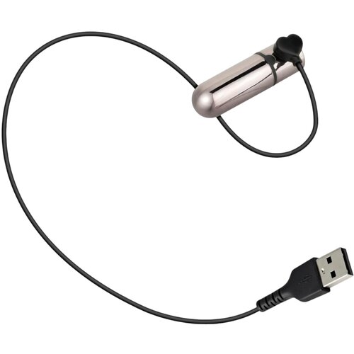 EasyToys akumulatorski analni vibrator - 4-delni komplet (črna) Slike