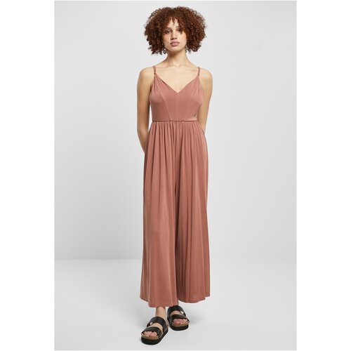 UC Ladies Ladies Modal Spaghetti Jumpsuit terracotta Slike