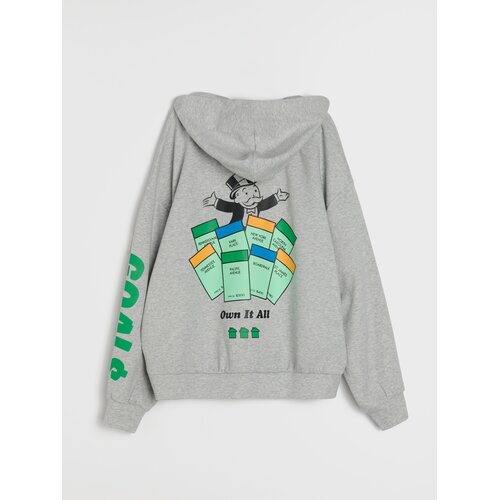 Sinsay Hoodie s tiskom Monopoly Slike