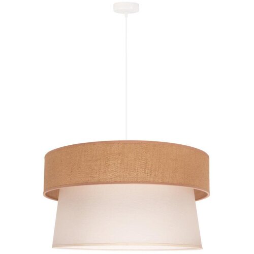  Duolla - Luster na sajli ETNIC 1xE27/40W/230V prečnik 45 cm krem/bež Cene
