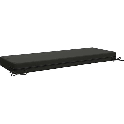  Jastuk za sjedalo SOEST 100% poliester Antracit - Antracit 120 x 40 x 10 cm Poliester Slike